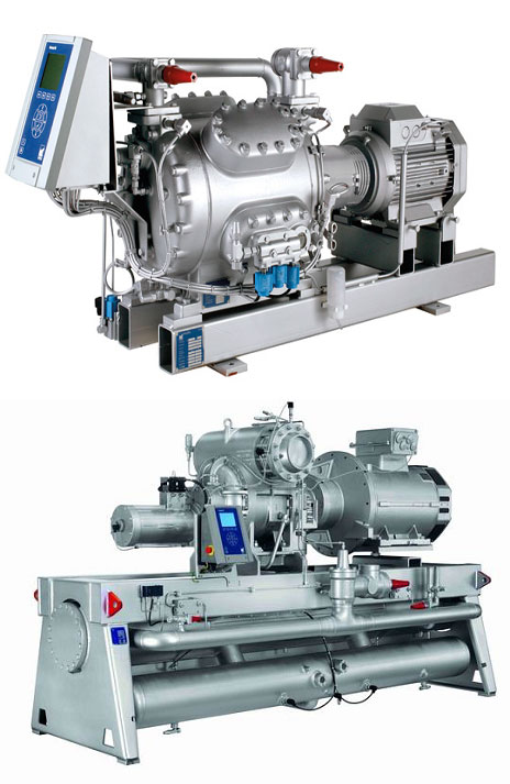 SABROE  Screw & Reciprocating compressors